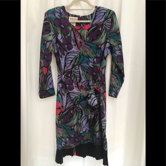 80s wrap dress